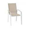 Fauteuil Extérieur Axant Lin / Blanc -Petit Coin Vert Magasin fauteuil exterieur axant lin blanc