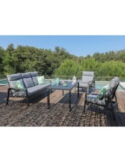 Fauteuil Le Marseille En Aluminium Grey 12 Fauteuil Le Marseille En Aluminium Grey -Petit Coin Vert Magasin fauteuil le marseille en aluminium grey 1 3