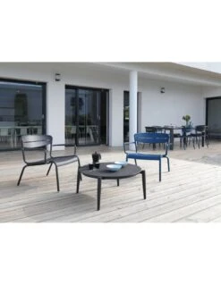 Fauteuil Lounge Haora En Aluminium Coloris Au Choix - Océo - Bleu -Petit Coin Vert Magasin fauteuil lounge haora en aluminium coloris au choix oceo 10