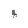 Fauteuil Multipositions ELEGANCE - Aluminium Et TPEP - Graphite / Graphite 1 Fauteuil Multipositions ELEGANCE - Aluminium Et TPEP - Graphite / Graphite -Petit Coin Vert Magasin fauteuil multipositions elegance aluminium et tpep