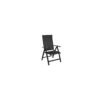 Fauteuil Multipositions ELEGANCE - Aluminium Et TPEP - Graphite / BBM 1 Fauteuil Multipositions ELEGANCE - Aluminium Et TPEP - Graphite / BBM -Petit Coin Vert Magasin fauteuil multipositions elegance aluminium et tpep 2