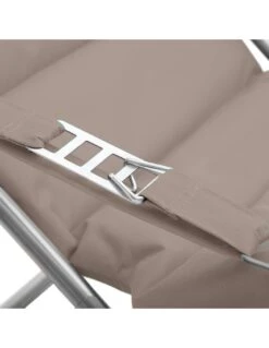 Fauteuil Relax De Jardin MILOS - Assise Matelassée - Taupe 9 Fauteuil Relax De Jardin MILOS - Assise Matelassée - Taupe -Petit Coin Vert Magasin fauteuil relax de jardin milos assise matelassee taupe 2