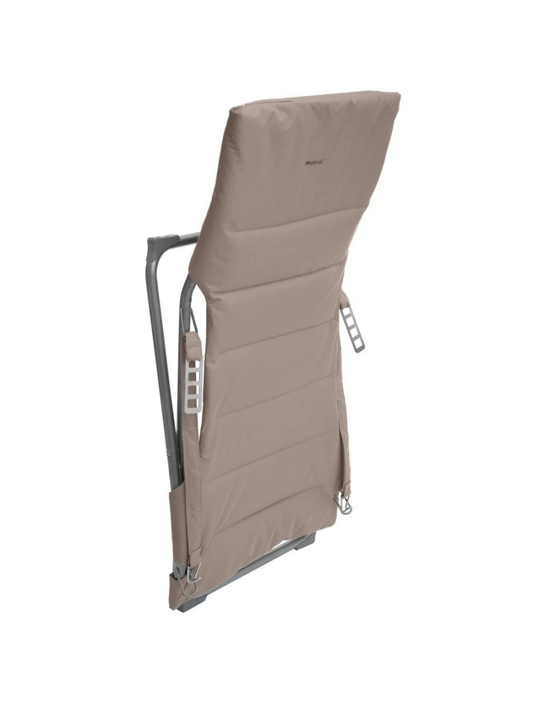 Fauteuil Relax De Jardin MILOS - Assise Matelassée - Taupe 6 Fauteuil Relax De Jardin MILOS - Assise Matelassée - Taupe – Image 4