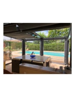 Fermeture PVC Droite Pour Pergola Autoportante AZURA 15 Fermeture PVC Droite Pour Pergola Autoportante AZURA -Petit Coin Vert Magasin fermeture pvc droite pour pergola autoportante azura 6