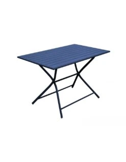 Guéridon Pliant Globe 110x70 Cm - Bleu 6 Guéridon Pliant Globe 110x70 Cm - Bleu -Petit Coin Vert Magasin gueridon pliant globe 110x70 cm 1 4