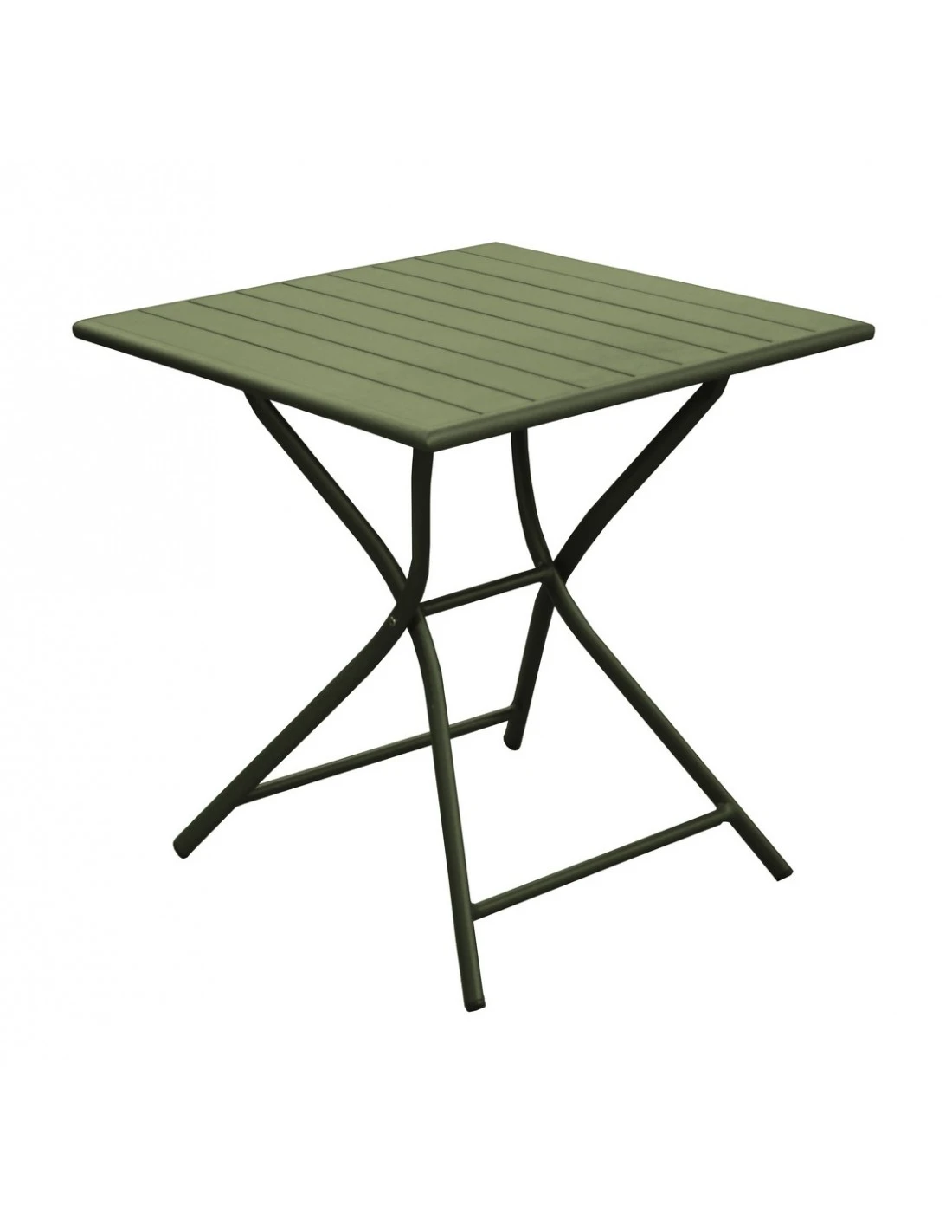 Guéridon Pliant Globe 70x70 Cm - Coloris Au Choix - Vert 3 Guéridon Pliant Globe 70x70 Cm - Coloris Au Choix - Vert