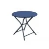 Guéridon Pliant Globe Ø80 Cm En Aluminium - Bleu 1 Guéridon Pliant Globe Ø80 Cm En Aluminium - Bleu -Petit Coin Vert Magasin gueridon pliant globe o80 cm en aluminium