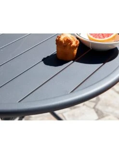 Guéridon Pliant Globe Ø80 Cm En Aluminium - Graphite 8 Guéridon Pliant Globe Ø80 Cm En Aluminium - Graphite -Petit Coin Vert Magasin gueridon pliant globe o80 cm en aluminium 3