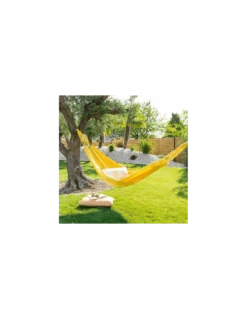 Hamac De Jardin Yaqui - L.200 X P.80 Cm - Curry 5 Hamac De Jardin Yaqui - L.200 X P.80 Cm - Curry -Petit Coin Vert Magasin hamac de jardin yaqui l200 x p80 cm curry 1