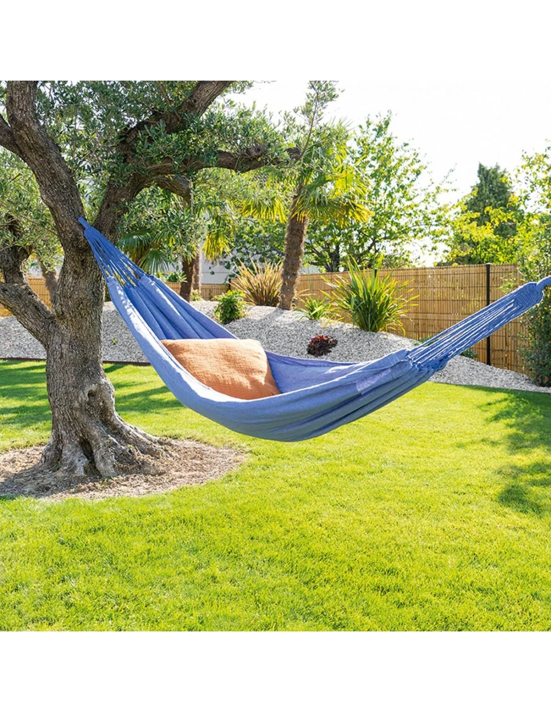 Hamac Yaqui Uni - L.200 X P.150 Cm - Framboise 10 Hamac Yaqui Uni - L.200 X P.150 Cm - Framboise – Image 8