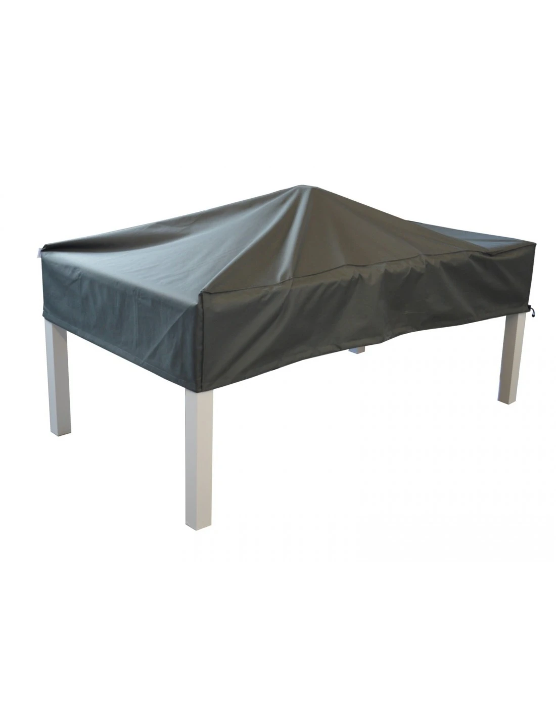 Housse De Table 140 X 80 Cm - Polyester Gris - Proloisirs 3 Housse De Table 140 X 80 Cm - Polyester Gris - Proloisirs