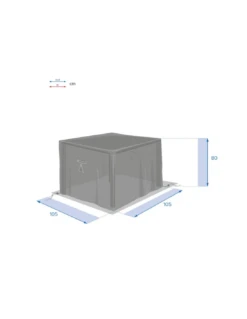 Housse De Table Carrée Hambo Taille S -Petit Coin Vert Magasin housse de table carree hambo taille s 2