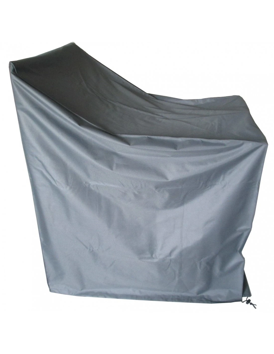 Housse Grise Pour Chaise Et Fauteuil Empilable En Polyester - Proloisirs 4 Housse Grise Pour Chaise Et Fauteuil Empilable En Polyester - Proloisirs – Image 2