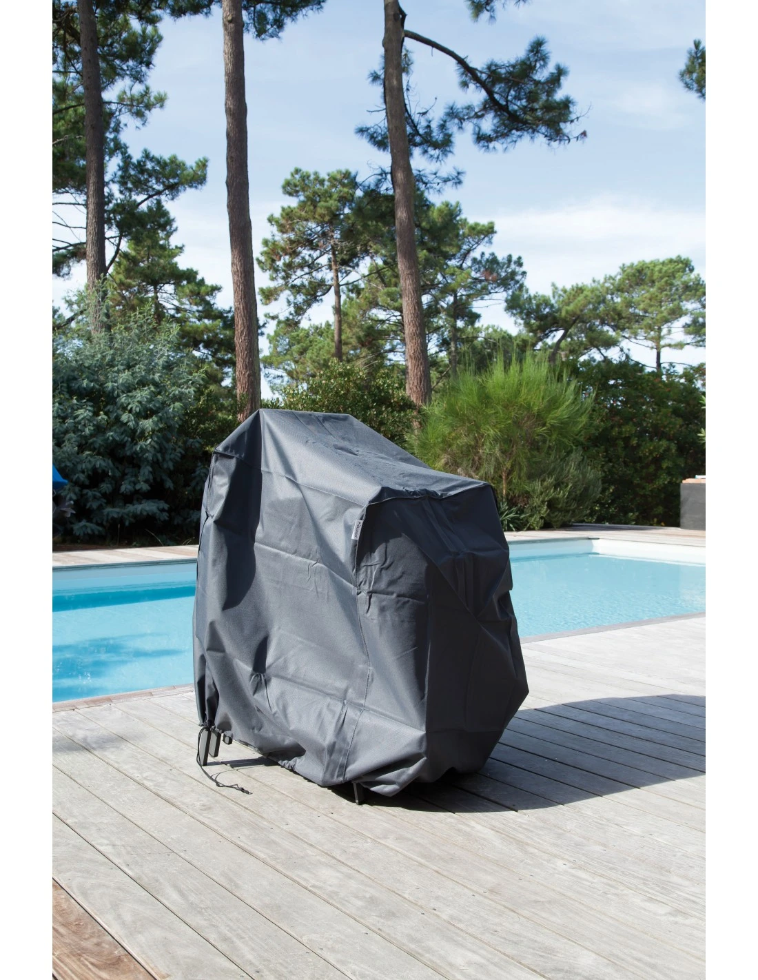 Housse Grise Pour Chaise Et Fauteuil Empilable En Polyester - Proloisirs 3 Housse Grise Pour Chaise Et Fauteuil Empilable En Polyester - Proloisirs