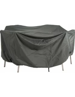 Housse Pour Ensemble Table Et Fauteuils 250x150x90 Cm Grise - Stern