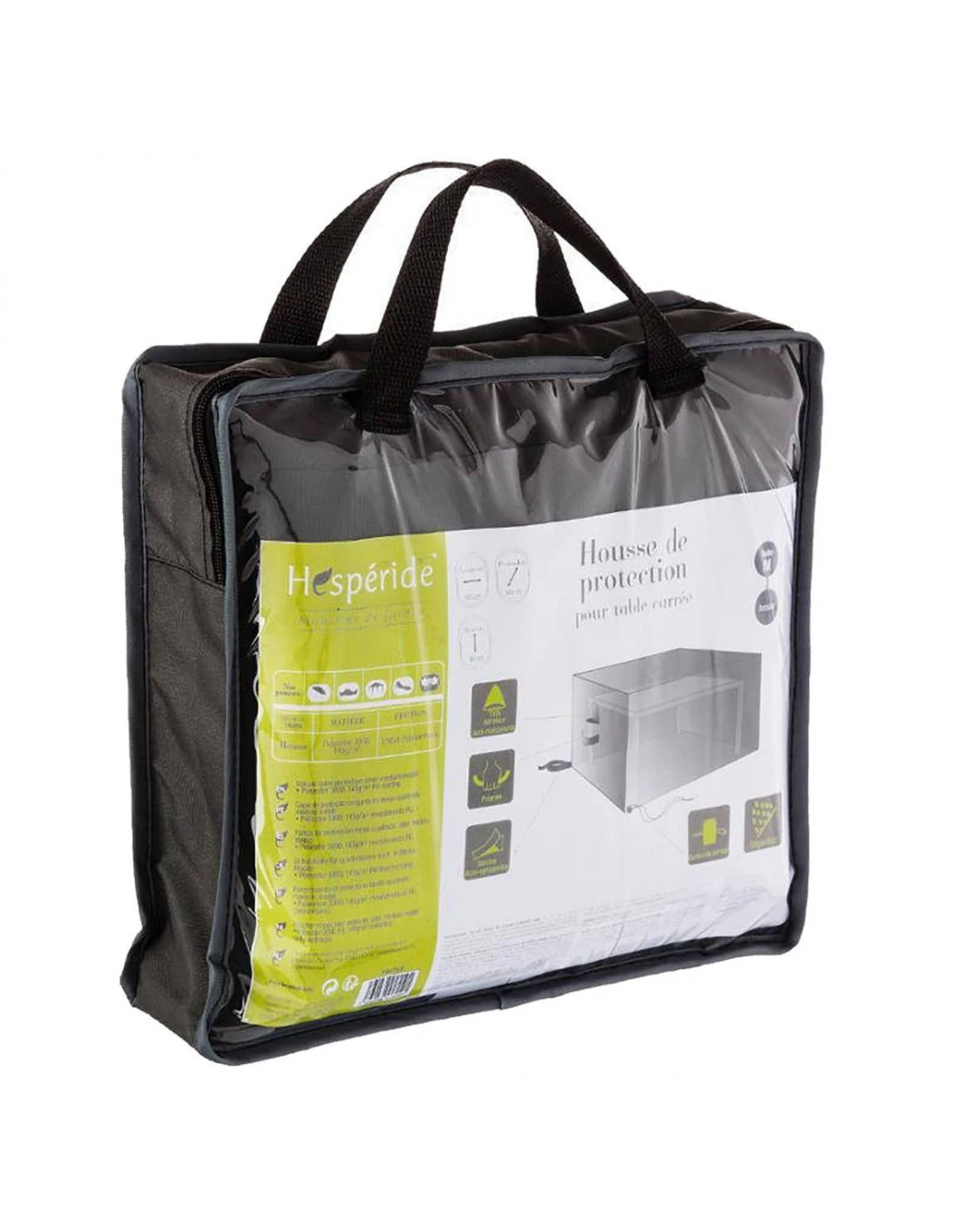 Housse Pour Table Carrée Taille M - L.165 X P.165 X H.80 Cm 4 Housse Pour Table Carrée Taille M - L.165 X P.165 X H.80 Cm – Image 2