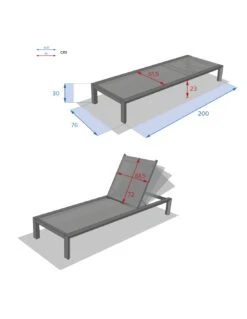 Lit De Piscine Évasion - Aluminium Et Texaline -Petit Coin Vert Magasin lit de piscine evasion aluminium et texaline 8