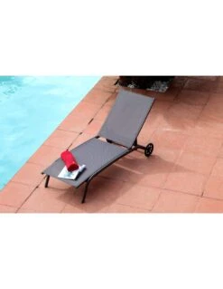 Lit De Soleil Celio En Aluminium Grey - Grey / Gris 8 Lit De Soleil Celio En Aluminium Grey - Grey / Gris -Petit Coin Vert Magasin lit de soleil celio aluminium grey toile au choix 6