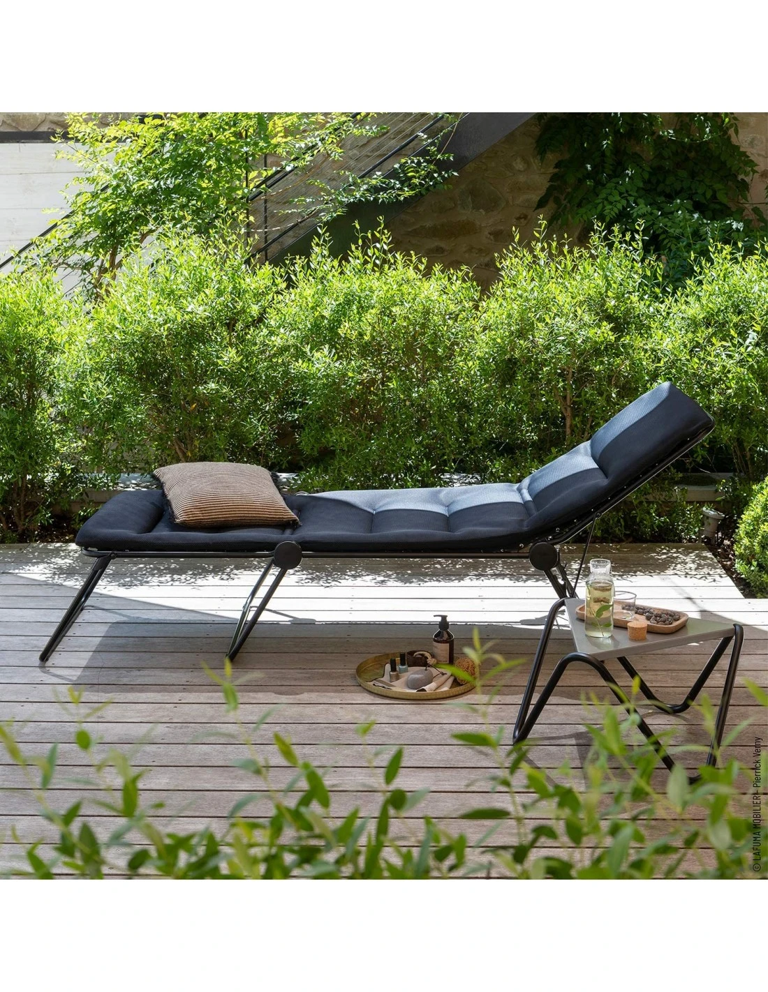 Lit De Soleil Siesta Toile Air Comfort - Lafuma 4 Lit De Soleil Siesta Toile Air Comfort - Lafuma – Image 2