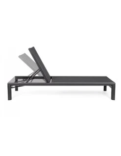 Lit De Soleil Skipper Aluminium Anthracite -Petit Coin Vert Magasin lit de soleil skipper anthracite 3