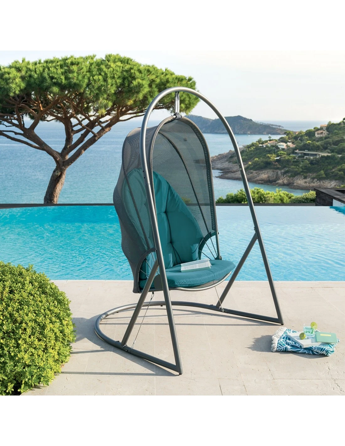 Loveuse Suspendue PACHA - L.150 X P.120 X H.188 Cm 3 Loveuse Suspendue PACHA - L.150 X P.120 X H.188 Cm