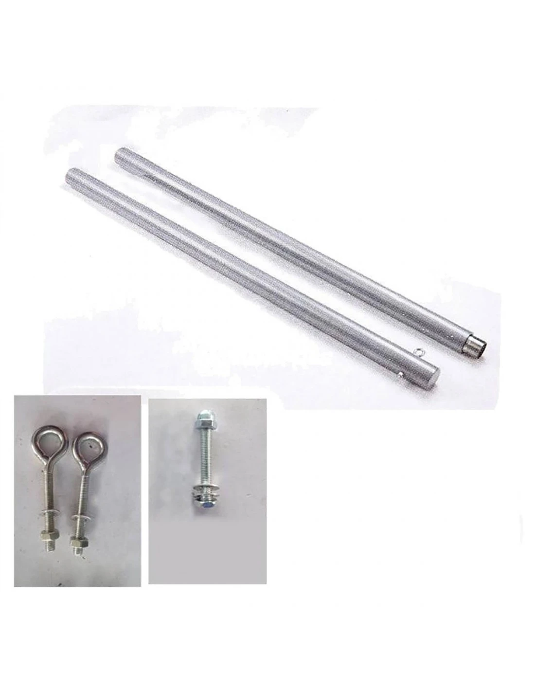 Mât De Fixation Pour Voile D'ombrage H.2,55 M - Graphite 5 Mât De Fixation Pour Voile D'ombrage H.2,55 M - Graphite – Image 3