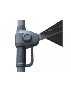 Parasol Déporté En Acier Push Up D.300 Cm - Taupe -Petit Coin Vert Magasin parasol acier deporte push up 300 6 taupe 2