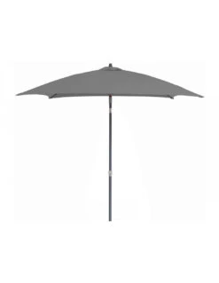 Parasol En Aluminium Doit 2x2 Inclinable - Gris