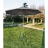 Parasol Bois Ø 3.5 M Ouverture à Manivelle 3 Coloris - Gris -Petit Coin Vert Magasin parasol bois o 35 m ouverture a manivelle 3 coloris proloisirs