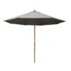 Parasol Bois Ø300 Cm Ouverture à Manivelle En 3 Coloris - Gris 1 Parasol Bois Ø300 Cm Ouverture à Manivelle En 3 Coloris - Gris -Petit Coin Vert Magasin parasol bois o300 cm ouverture a manivelle 3 coloris proloisirs