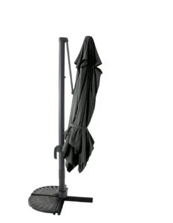 Parasol Déporté 3 X 3 M - Aluminium, Toile Polyester - Grey / Anthracite 6 Parasol Déporté 3 X 3 M - Aluminium, Toile Polyester - Grey / Anthracite -Petit Coin Vert Magasin parasol deporte 3 x 3 m aluminium toile polyester au choix 4