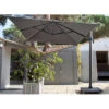 Parasol Déporté 3 X 4 M NH20 Inclinable Et Rotatif -Taupe 2 Parasol Déporté 3 X 4 M NH20 Inclinable Et Rotatif -Taupe -Petit Coin Vert Magasin parasol deporte 3 x 4 m nh20 inclinable et rotatif taupe