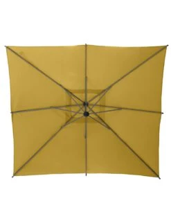 Parasol Déporté Carré Manoa 2.5x2.5 M - Acier Et Polyester - Moutarde 10 Parasol Déporté Carré Manoa 2.5x2.5 M - Acier Et Polyester - Moutarde -Petit Coin Vert Magasin parasol deporte carre manoa 25x25 m acier et polyester moutarde 3
