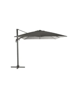 Parasol Déporté Éléa 3 X 4 M - Ardoise