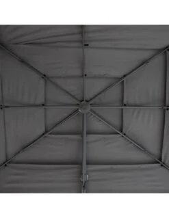 Parasol Déporté Eléa 3 X 4 M Multi-toiles Ardoise 16 Parasol Déporté Eléa 3 X 4 M Multi-toiles Ardoise -Petit Coin Vert Magasin parasol deporte elea 3 x 4 m multi toiles ardoise 5