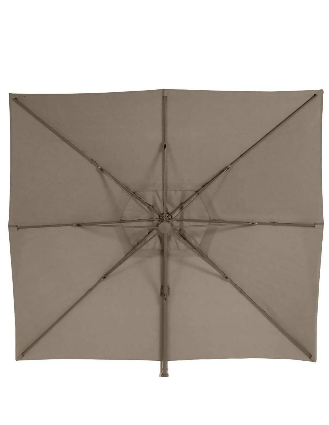 Parasol Déporté Éléa 3 X 4 M - Noisette / Tonka 8 Parasol Déporté Éléa 3 X 4 M - Noisette / Tonka – Image 6