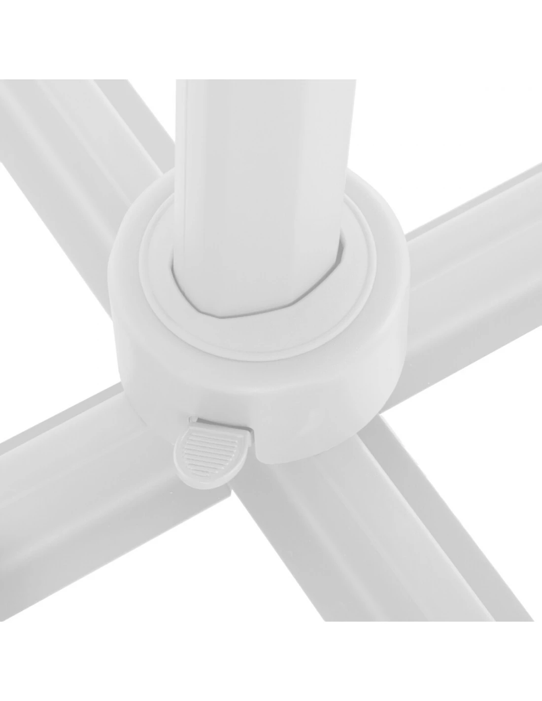 Parasol Déporté Eléa 4,2 X 3 M Hexagonal - Aluminium Et Toile Oléfine - Noisette 6 Parasol Déporté Eléa 4,2 X 3 M Hexagonal - Aluminium Et Toile Oléfine - Noisette – Image 4