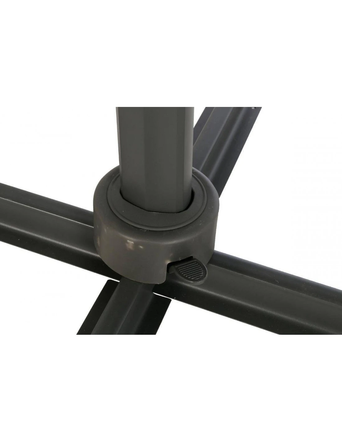 Parasol Déporté Eléa L.3 X P.4 M - Aluminium Et Toile Oléfine - Anthracite 9 Parasol Déporté Eléa L.3 X P.4 M - Aluminium Et Toile Oléfine - Anthracite – Image 7