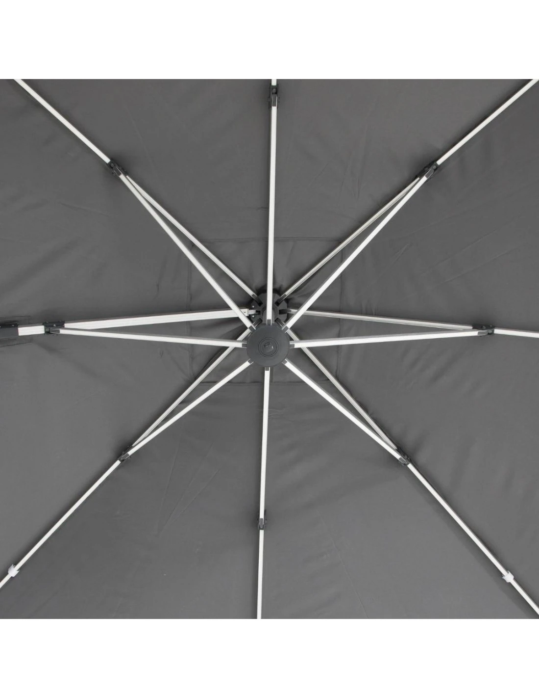 Parasol Déporté Équador 3x3 M Ardoise Avec LED 6 Parasol Déporté Équador 3x3 M Ardoise Avec LED – Image 4