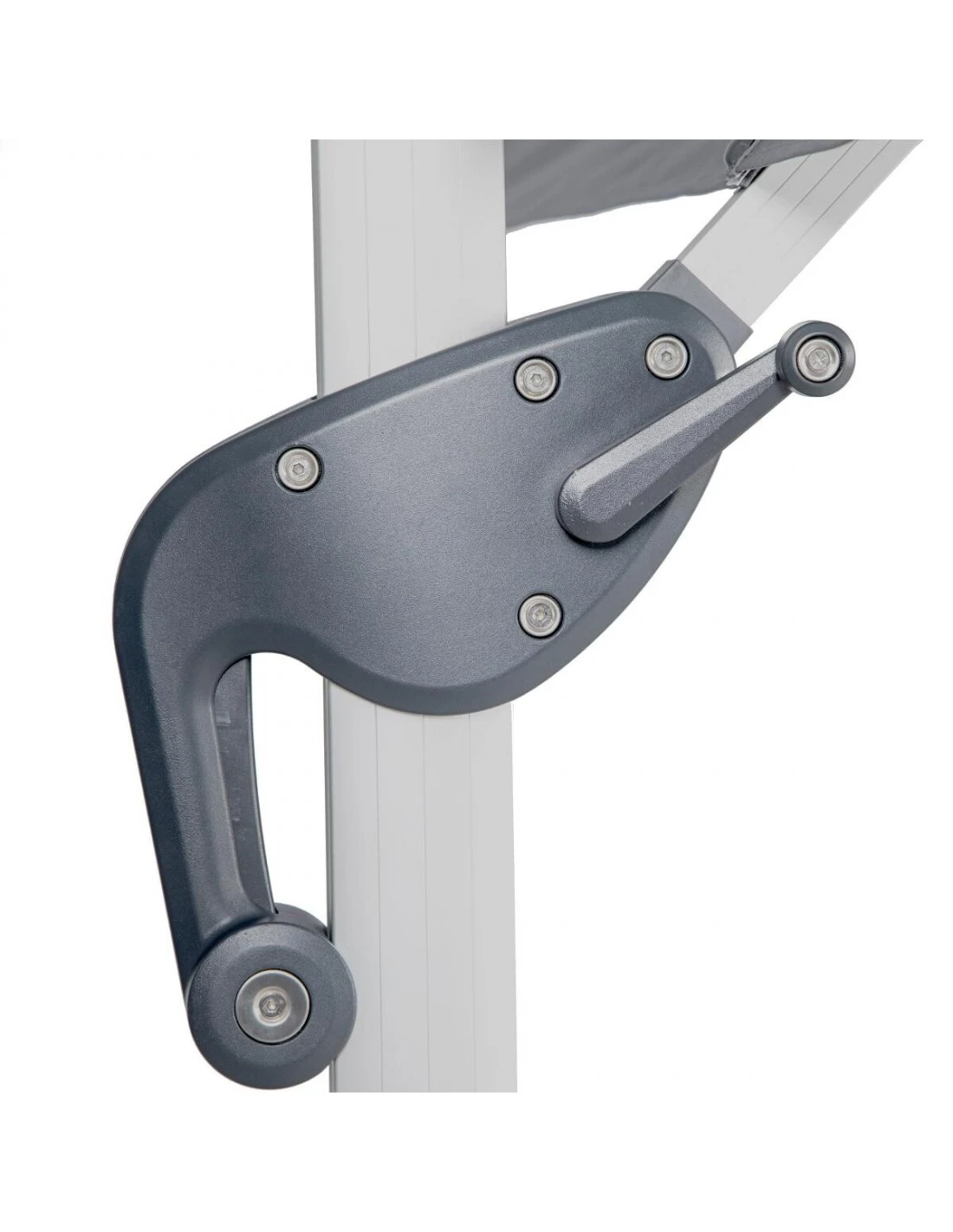 Parasol Déporté Équador 3x4 M - Ardoise 8 Parasol Déporté Équador 3x4 M - Ardoise – Image 6