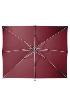 Parasol Déporté Équador 3x4 M - Bordeaux 13 Parasol Déporté Équador 3x4 M - Bordeaux -Petit Coin Vert Magasin parasol deporte equador 3x4 m bordeaux 3