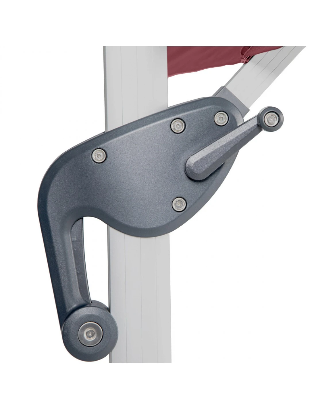 Parasol Déporté Équador 3x4 M - Bordeaux 8 Parasol Déporté Équador 3x4 M - Bordeaux – Image 6