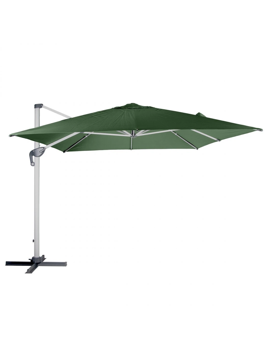 Parasol Déporté Équador 3x4 M - Olive 4 Parasol Déporté Équador 3x4 M - Olive – Image 2