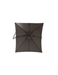 Parasol Déporté Galys 4 X 3 M - Aluminium Graphite