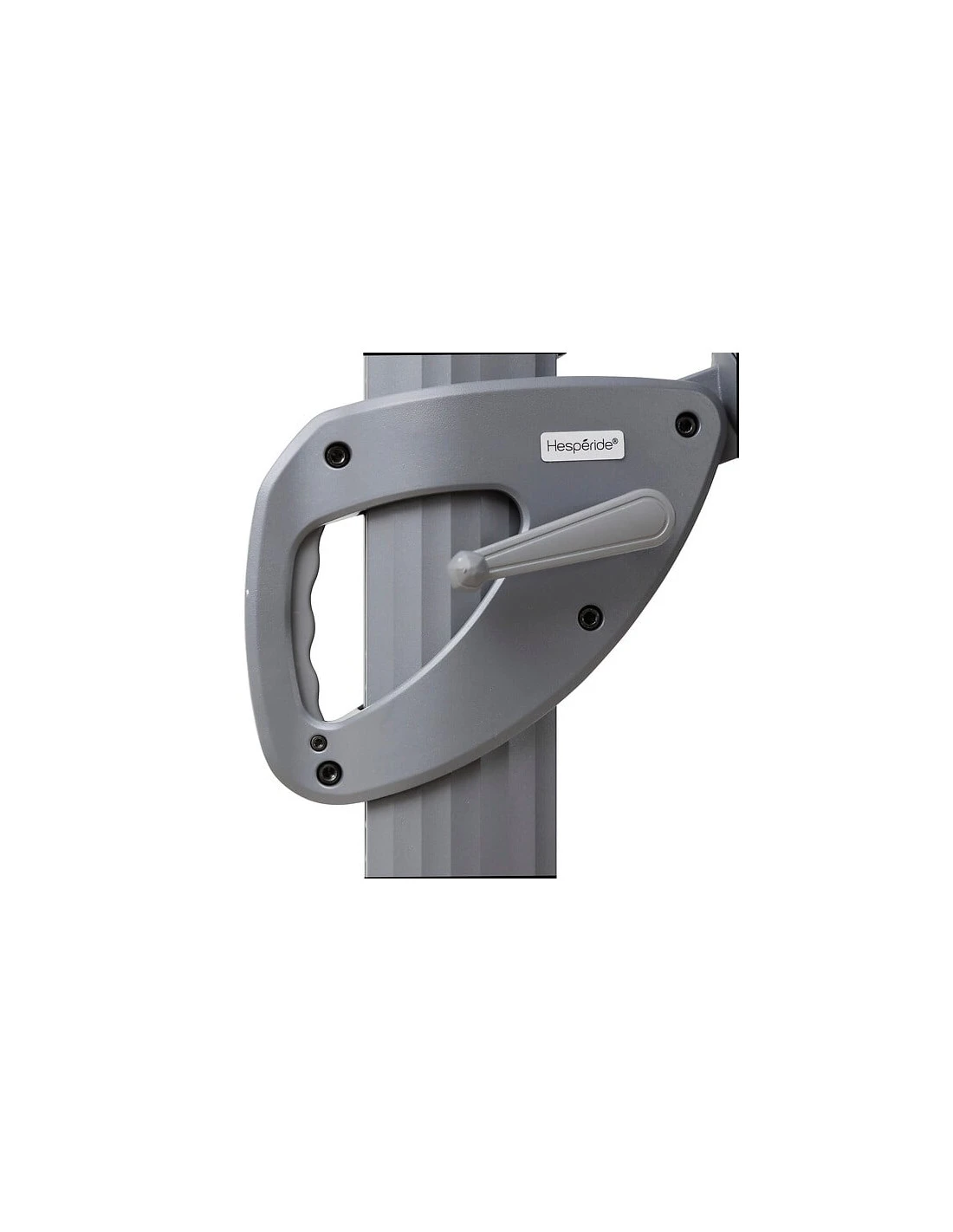 Parasol Déporté Galys 4 X 3 M - Aluminium Graphite 5 Parasol Déporté Galys 4 X 3 M - Aluminium Graphite – Image 3