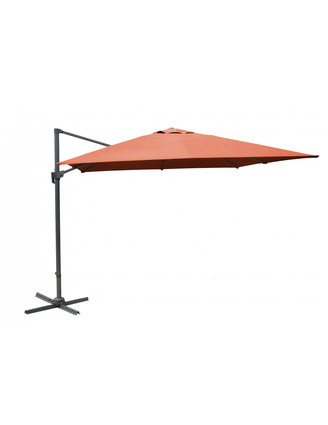 Parasol Déporté 3 X 4 M NH20 Inclinable Et Rotatif - Ecru 5 Parasol Déporté 3 X 4 M NH20 Inclinable Et Rotatif - Ecru – Image 3