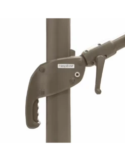 Parasol Déporté Hexagonal Éléa 3 X 4,2 M - Toile Polyester - Noisette / Tonka 10 Parasol Déporté Hexagonal Éléa 3 X 4,2 M - Toile Polyester - Noisette / Tonka -Petit Coin Vert Magasin parasol deporte hexagonal elea 3 x 42 m toile polyester noisette tonka 3