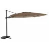Parasol Déporté Royal Deluxe 3x3 M Octogonal - MWH - Taupe 2 Parasol Déporté Royal Deluxe 3x3 M Octogonal - MWH - Taupe -Petit Coin Vert Magasin parasol deporte royal deluxe 3x3 m octogonal mwh 4