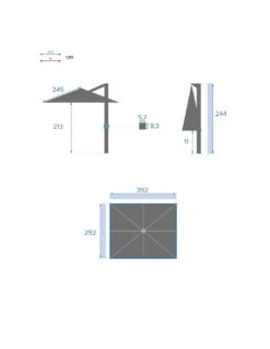 Parasol Déporté Soly 3 X 4 M Noisette - Mât Et Baleines Imprimés Effet Bois 16 Parasol Déporté Soly 3 X 4 M Noisette - Mât Et Baleines Imprimés Effet Bois -Petit Coin Vert Magasin parasol deporte soly 3 x 4 m noisette mat et baleines imprimes effet bois 1 6