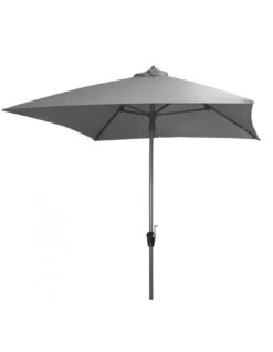 Parasol Droit 2.5 X 2.5 M En Aluminium à Manivelle - Gris 7 Parasol Droit 2.5 X 2.5 M En Aluminium à Manivelle - Gris -Petit Coin Vert Magasin parasol droit 25 x 25 m en aluminium a manivelle gris 1